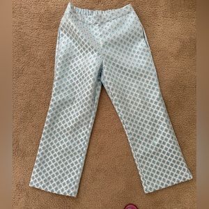 Hill house pants in snowflake SMALL